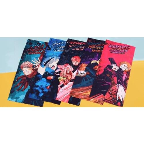 Anime Jujutsu Kaisen Cosplay Towel Satoru Gojo Yuji Itadori Megumi Fushiguro Sukuna Kawaii Bath Towels
