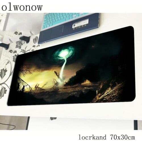 Half life pad mouse computador locked edge gamer mouse pad 70x30cm padmouse big thick mousepad ergonomic gadget office desk mats