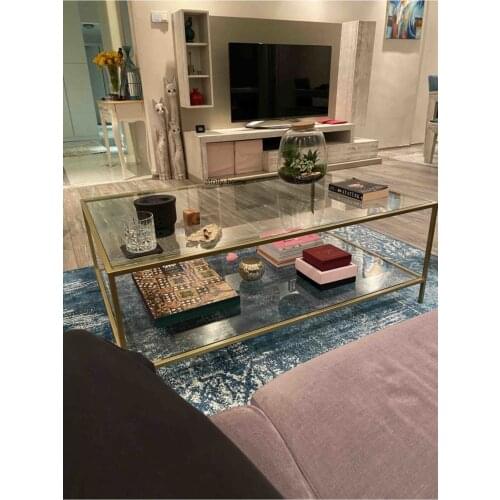 Modern Metal Gold Medium Coffee table coffe table