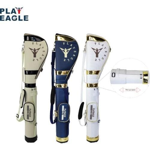 PLAYEAGLE Golf Gun Bag for Men Women Lightweight Golf Avitation Bag Can Hold 6~7 Clubs Bracket Gun Bag Big Capcity Stand Bags
