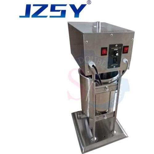 High speed electric stainless steel sausage stuffer/commercial beef sausage making machine/30L vertical sausage meat extruder