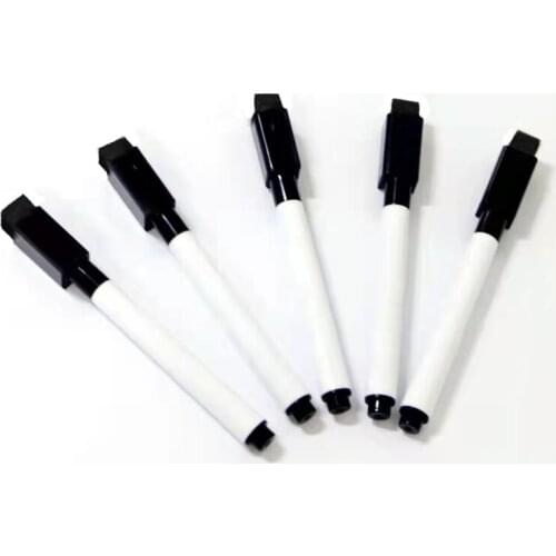 2PCS/LOT Black Whiteboard Magnetic Marker Without Magnetic Dart Scoreboard Erasable Pen For Indoor Game