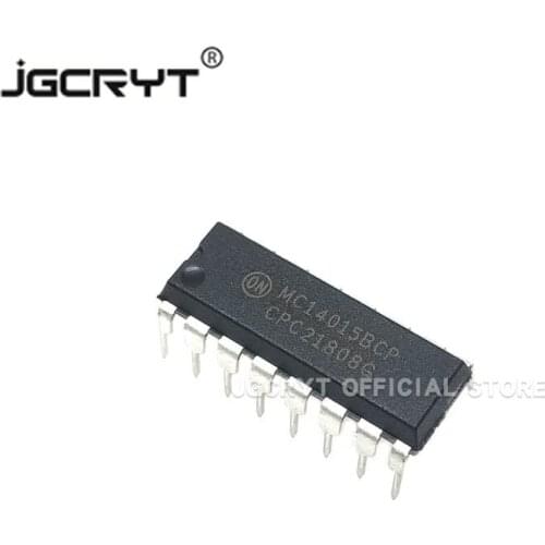 5Unids/lote New original MC14015BCP MC14015 package DIP-14 dual 4-bit static shift register