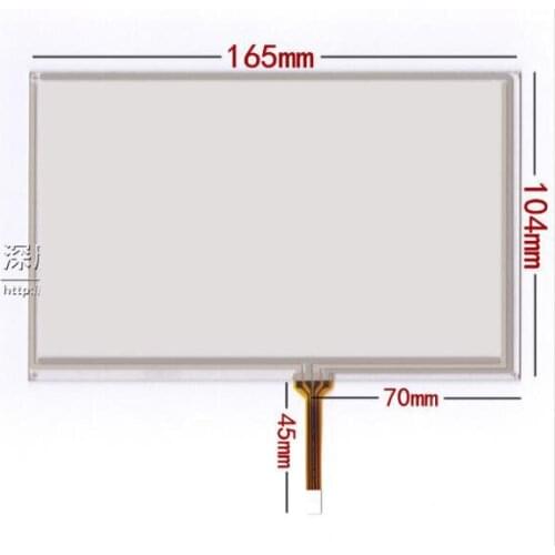 7.1 inches touch screen AT070TN83 V.1 touch screen good helper navigation car DVD 7 Inch Touch Screen