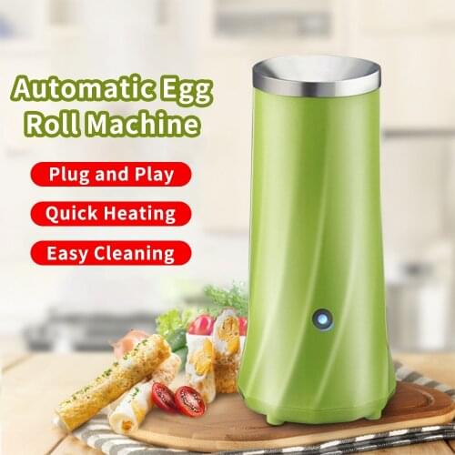 Automatic Eggs Roll Machine Electric Eggs Intestinal Maker Home DIY Mini Eggs Cooker Sausage Instant Breakfast Maker