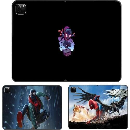Love Iron Man Captain America Spider-Man iPad Case For i Pad 10.2 Case Hunter X Hunter Soft Silicone Back Funda Protective Cover