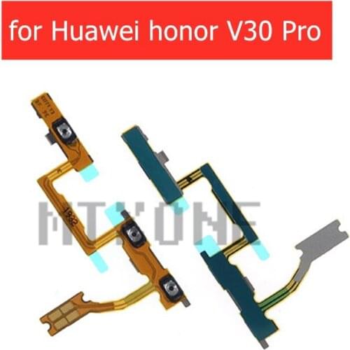 For Huawei honor V30 Pro Power Volume Side Key button Flex Cable On Off Switch Flex Cable Replacement Repair Parts