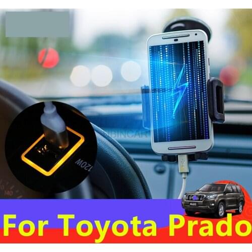 For Toyota Land Cruiser Prado 2010-2020 Car USB interface module Dual USB socketst upgrade modified decorative accessories