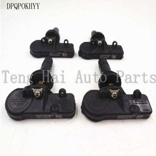 DPQPOKHYY Set of 4 25920615 TPMS Tire Air Pressure Monitoring Sensors For Chevrolet Cadillac