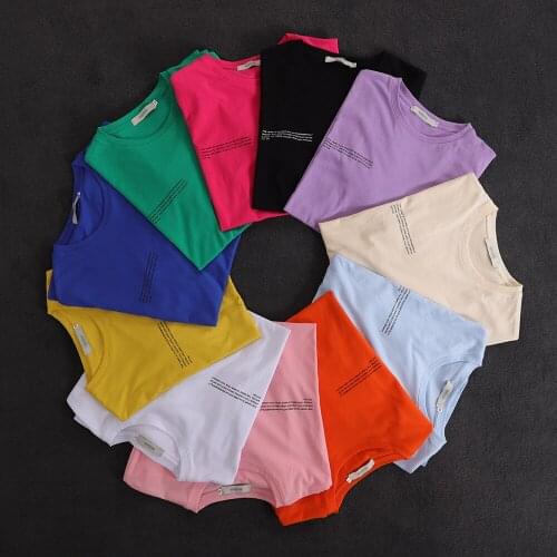 Mens T-shirt Cotton Basic Short Sleeve T-shirts Summer New Crew Neck Casual Mens ClothesT Shirts Trending Loose Classic Solid