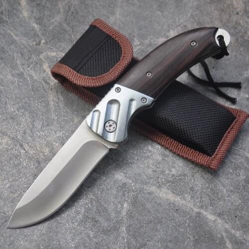 Damascus Steel Military Stainless Steel Pocket Folding Blade Knife Self Defense Outdoor Hunting Survival Camping Fishing Knives