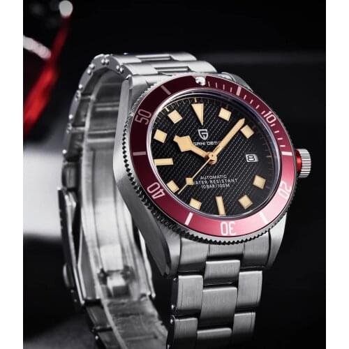 Fashion Men Wath PAGANI DESIGN 2021 New BB58 Automatic Wristwatch luxury Mechanical Watch for men Sapphire NH35A Waterproof 100M