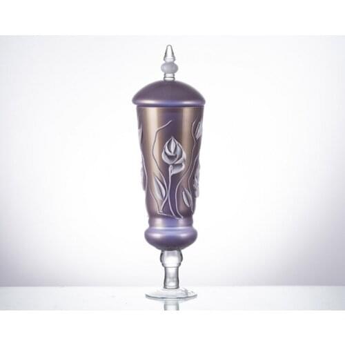 Porio Lilaçiçekli Clamshell Cube 60cm