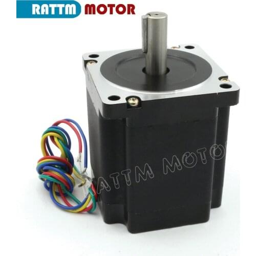 Nema34 High torque 878oz-in 5.6N CNC Stepper motor 86x98mm stepping motor/4.0A for CNC engraving machine