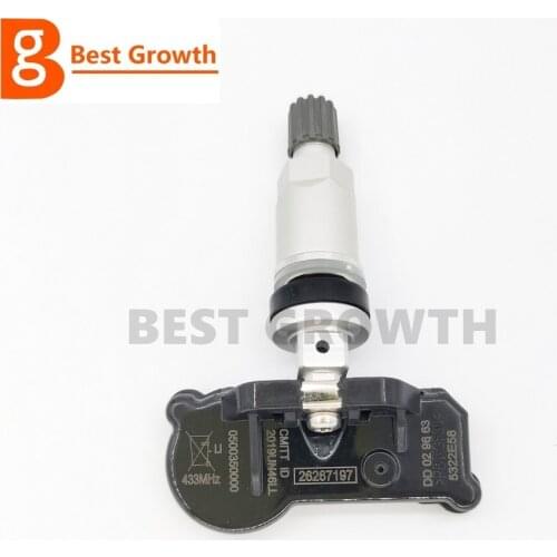 Car Tire Pressure Sensor Monitoring 0500350000 433MHZ For Chevrolet Cavalier 2016-2018 TPMS 26267197 5322E58