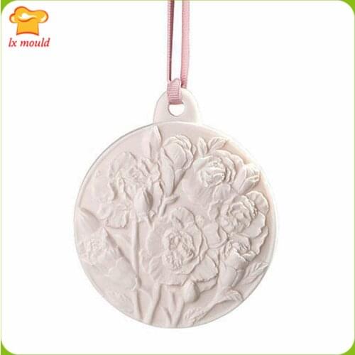 LXYY Carnation mold DIY plaster mold Xiangla lens mold wax aromatherapy lens mold