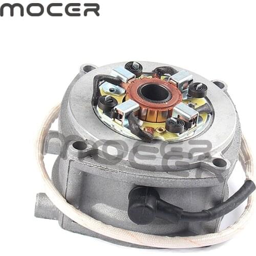 Motorcycle Starter Motor 2 Two Strokes for Mini Moto Bike Pocket 44-6 Engine ATV Quads Electric Sccoters
