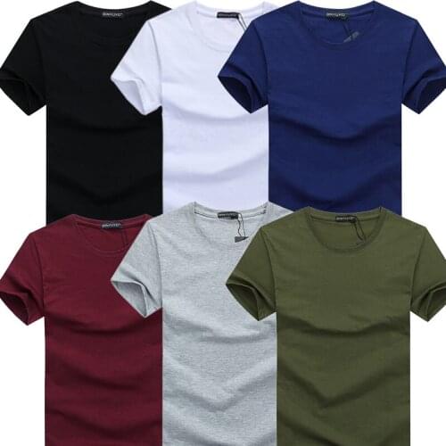 SWENEARO Men's Plain T-shirts