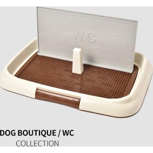 Pet Toilet flat column small dog cat bedpan with wall dog urinal cleaning pet supplies