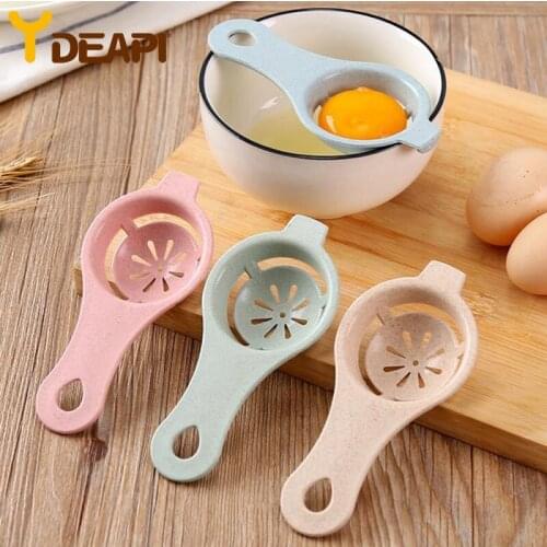 YDEAPI Egg White Yolk Separator Household Egg Divider Eggs Yolk Filter Egg Tools Egg Splitter Cooking Gadget Kitchen Accessories
