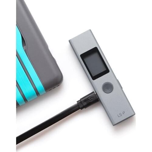 0.03M-40M LS-P Handheld Digital USB Laser Rangefinder High-Precision laser tape Laser Distance Meter Flash Charging Range Finder