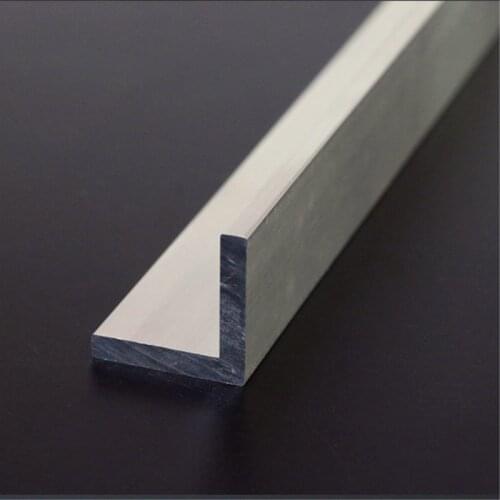 1pcs Type L Profile Aluminium Sheet AL Plate DIY Material for Model Parts Accessories DIY Frame Metal Connector Construction