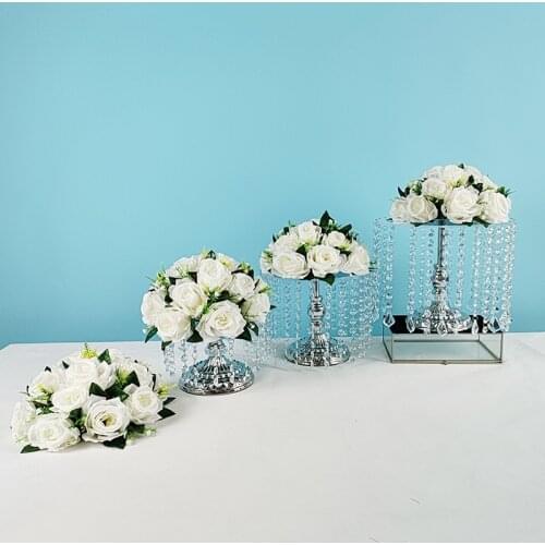 1pcs Cake Plate Stand Acrylic Plate High Base Cupcake Dish Party Filming Props Dessert Dish Wedding Tray Decoration Display