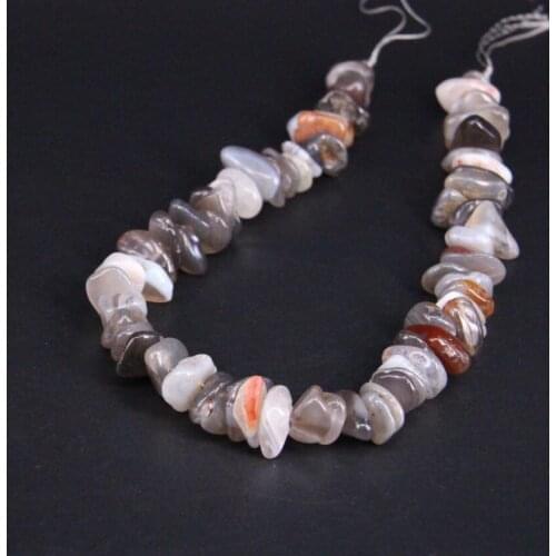 15.5"/strand Natural Raw Persian Gulf Agates Freeform Nugget Gravel Loose Beads,Roug Gems Stone Chips Beads For Jewelry Making