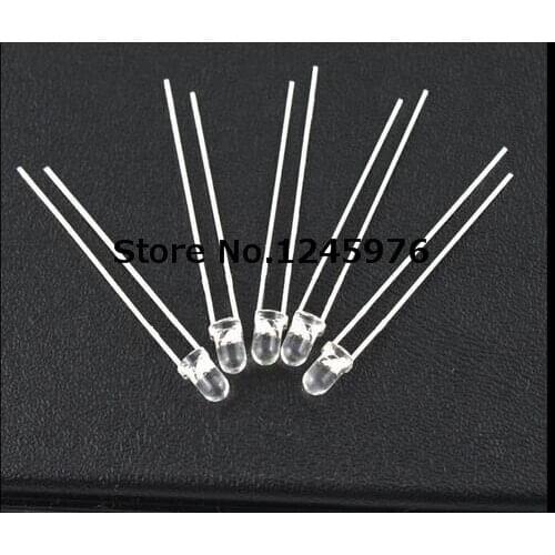 3mm 940NM infrared Photosensitive sending receiver LED Light Beads