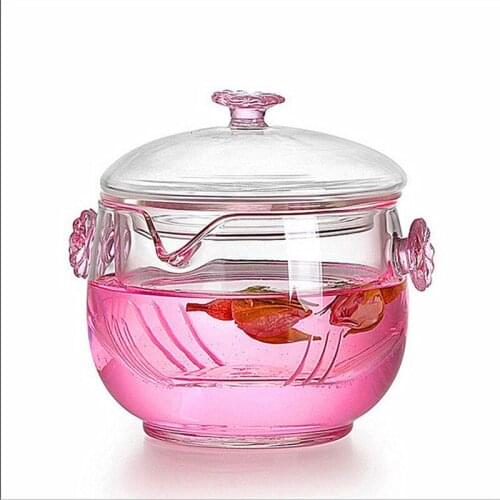 3in1 Creative Handgrasp Pot + 2 double wall Cups Blooming Loose Leave Tea Mini Cute Tea Pot Kungfu Tea Drinkware Giftset Teaware