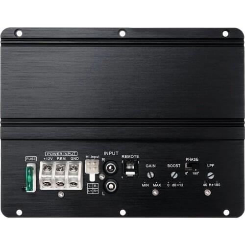 3800W Car Stereo Amplifier HIFI Auto Bass Speaker 2 Channel Amp Audio Amplifier Car Surround Sound Speaker Subwoofer