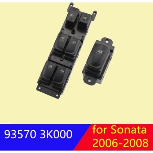 935703K000 Front left side Window Main Switch button for hyundai Sonata 2005-2008 Door glass lift control switch LH 935703K000