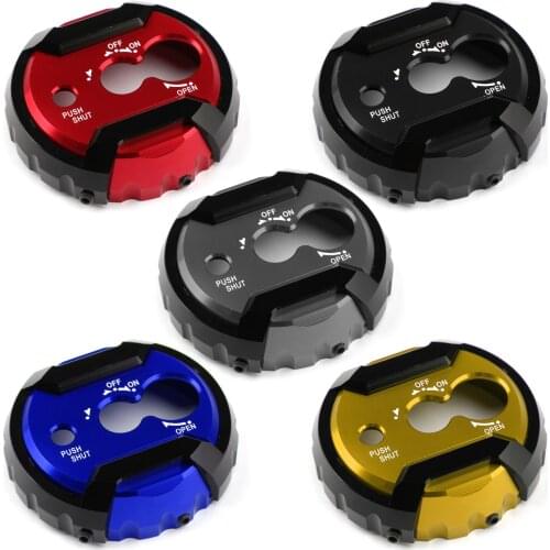 Areyourshop Billet Aluminum Ignition Switch Cap Key Lock Cover For Yamaha N-Max 155 2015 2016 2017 2018 2019 Motorcycle Parts