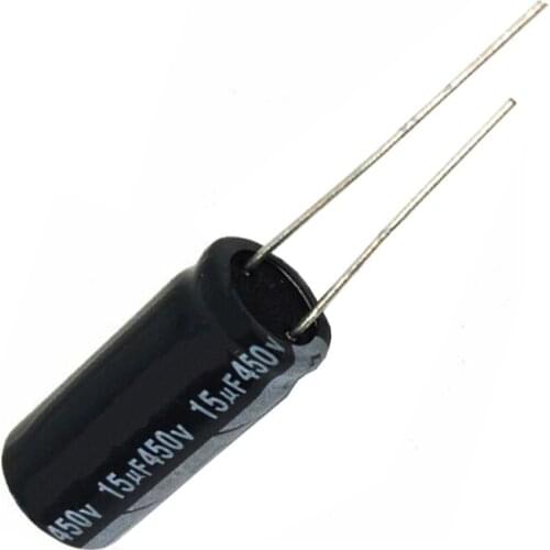 450v15UF volume 13x21mm Aluminum electrolytic capacitors 450v15UF 10pcs