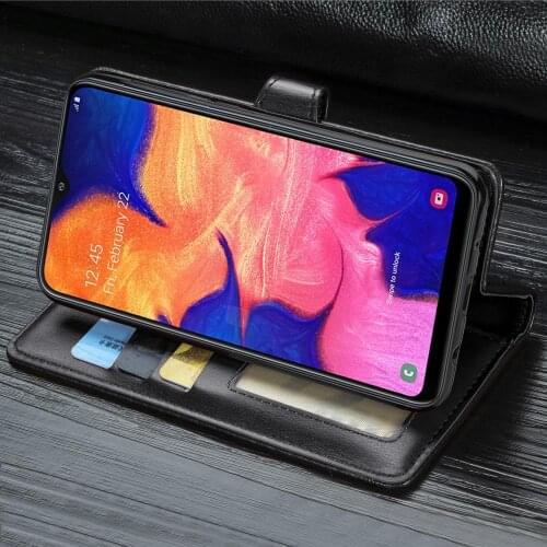 For Samsung galaxy A10s A10 A20e Cover Wallet PU Leather Phone Bag Case Simple Card Holders Shell Free Shipping