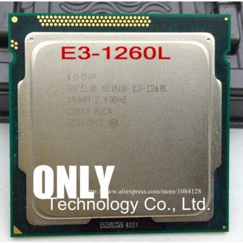 Free shipping Original Xeon CPU Processor E3 1260L 2.4GHz L3 8M Quad-Core TDP 45W CPU For HP GEN8 E3-1260L