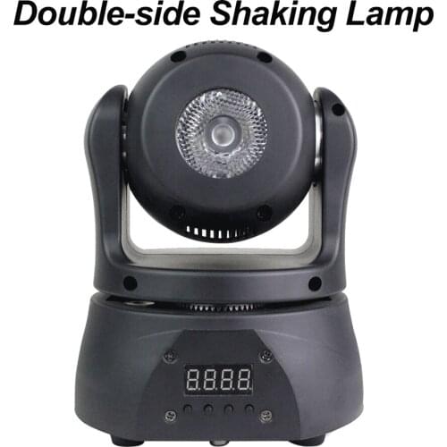 Double-Sided Moving Head RGB 3IN1 LED Laser Light DMX512 Control DJ Disco Club Party Holiday Dance Stage Atmosphere Beam Effect