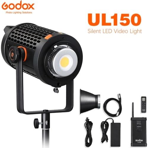 Godox UL150 UL-150 150W 5600K Color Temperature Silent Bowens Mount LED Video Light Remote Control and App Support