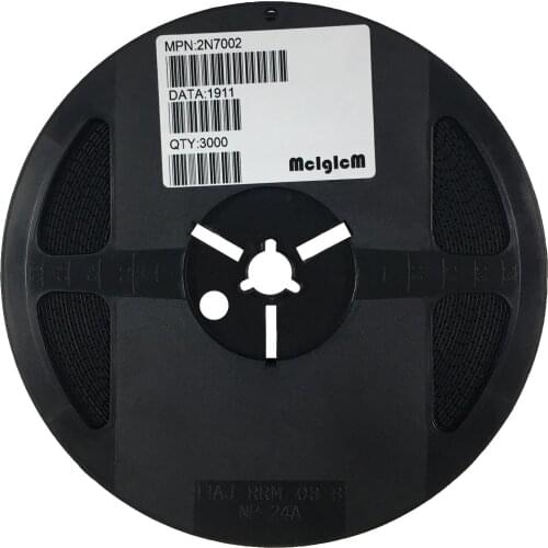 MCIGICM 2N7002 SMD,100pcs 60V 115mA Triode Transistor smd 2N7002 SOT-23 MOSFET N-CHANNEL