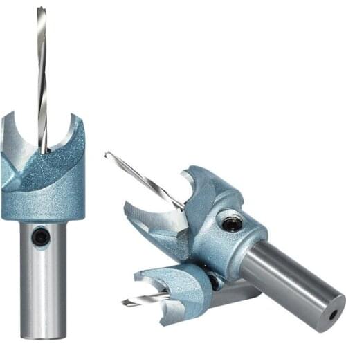 2PCS HSS Drill Bit Set Woodworking High Speed Steel Carpentry Reamer Plastic Wood DIY With Hex Wrench Carpinteria Accesorios