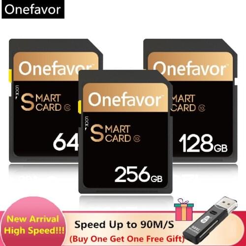 Original 90Mb/s 64GB 128GB 256GB SDXC SD Card Class 10 UHS-I High Speed Memory Card For 3D 4K Video Camera