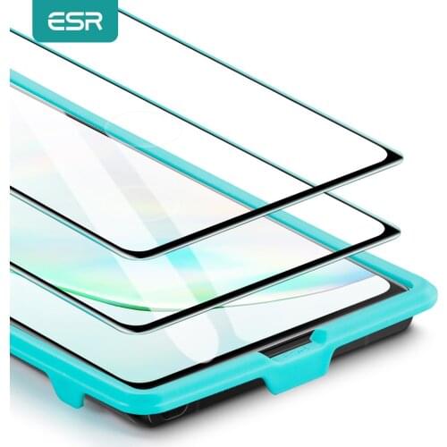 ESR 2PCS Screen Protector for Samsung Note 20 Ultra Tempered Glass for Samsung Galaxy Note 10 S20 Ultra A40 A50 A51 A70 A71 A10