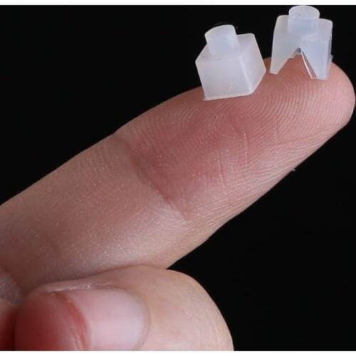 1 Pair V Block Tonarmlager Tone Bearings Set Replacement for Lenco Vinyl Record Turntable