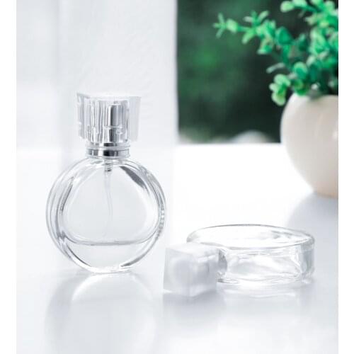 1pcs 20ML 25ML Mini Travel Unique PersonalitY Skull Shape Empty Glass Perfume Bottle Small Sample Portable Parfume Bottles