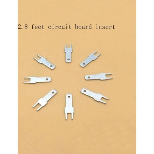 100pcs/lot 2.8 feet circuit board insert PCB solder insert terminal Thickness 0.5mm free shippng