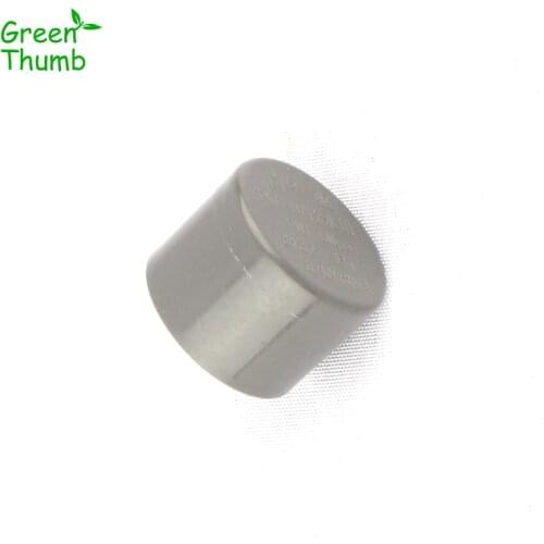 40pcs Dia 32mm PVC Hose End Connector for Garden Irrigation PVC Pipe Cap Watering System Adapter