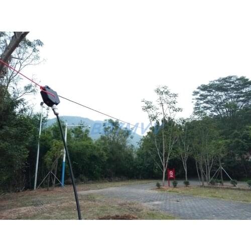 4B100w Terminal Feed Shortwave SW Antenna with feeder 4 Band Natural Resonance 7,14,21,28M BH7JYR