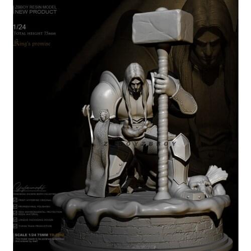 1/24 Resin figure model kits DIY self-assembled TD-2862