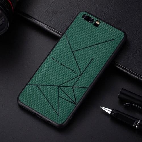 VIJIAR Soft Fashion Stripes Silicone Case For Huawei P9 P10 Plus Case Pu Leather Case For Huawei Honor 9 Case