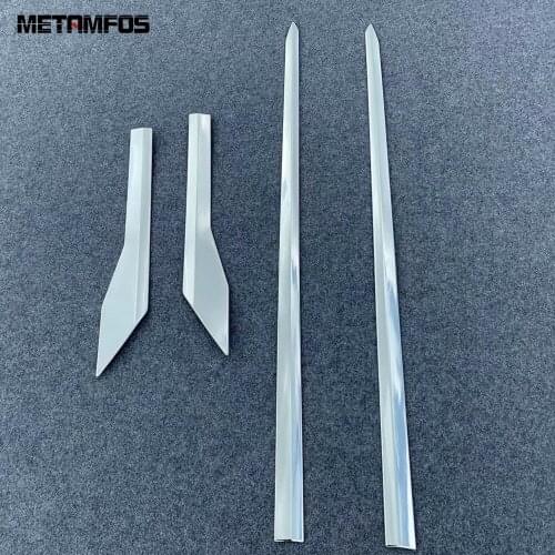 Side Door Strip Body Skirt Moulding Trim For Toyota Raize 2019 2020 2021 Chrome Decoration Sticker Accessories Car Styling